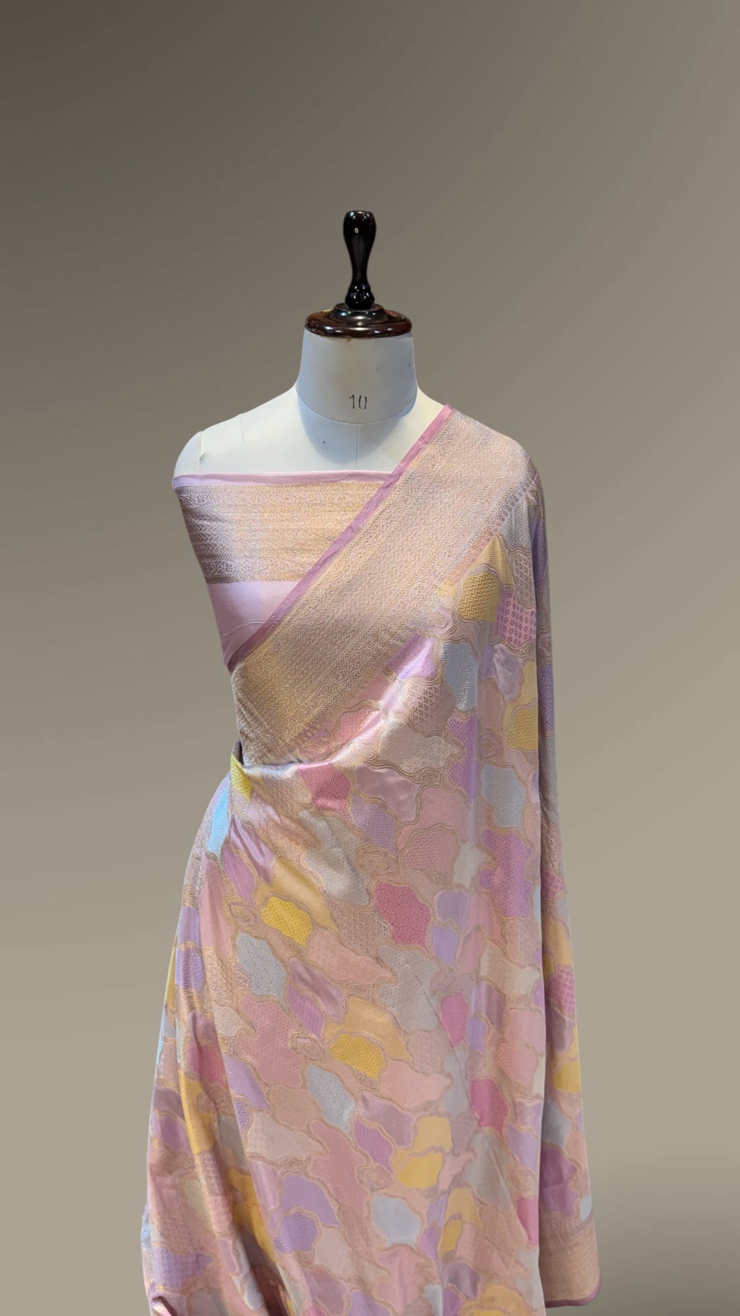 Prebook | Lilac Exclusive Pure Banaras Katan Silk Rangkaat Saree