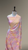 Prebook | Lavender Exclusive Pure Banaras Katan Silk Rangkaat Saree
