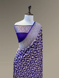 100% Pure Khaddi Georgette SHIKARGAH Saree