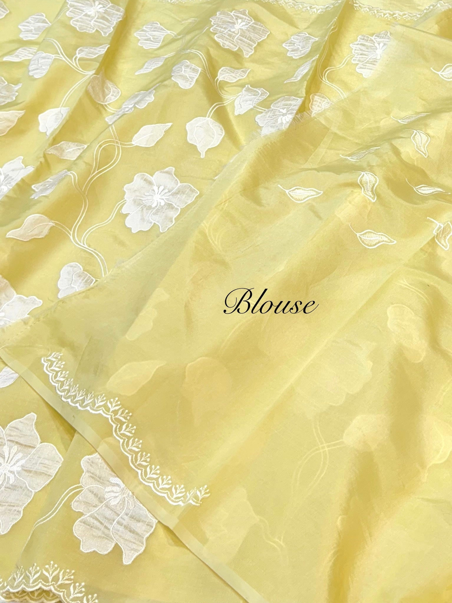 Fruity Lime Green Mango Silk Partywear Banarasi Embroidery Applique work Lightweight Sarees