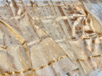 Diamond Gold 100% Pure Banarasi Tissue Silk Handloom Handwoven Saree
