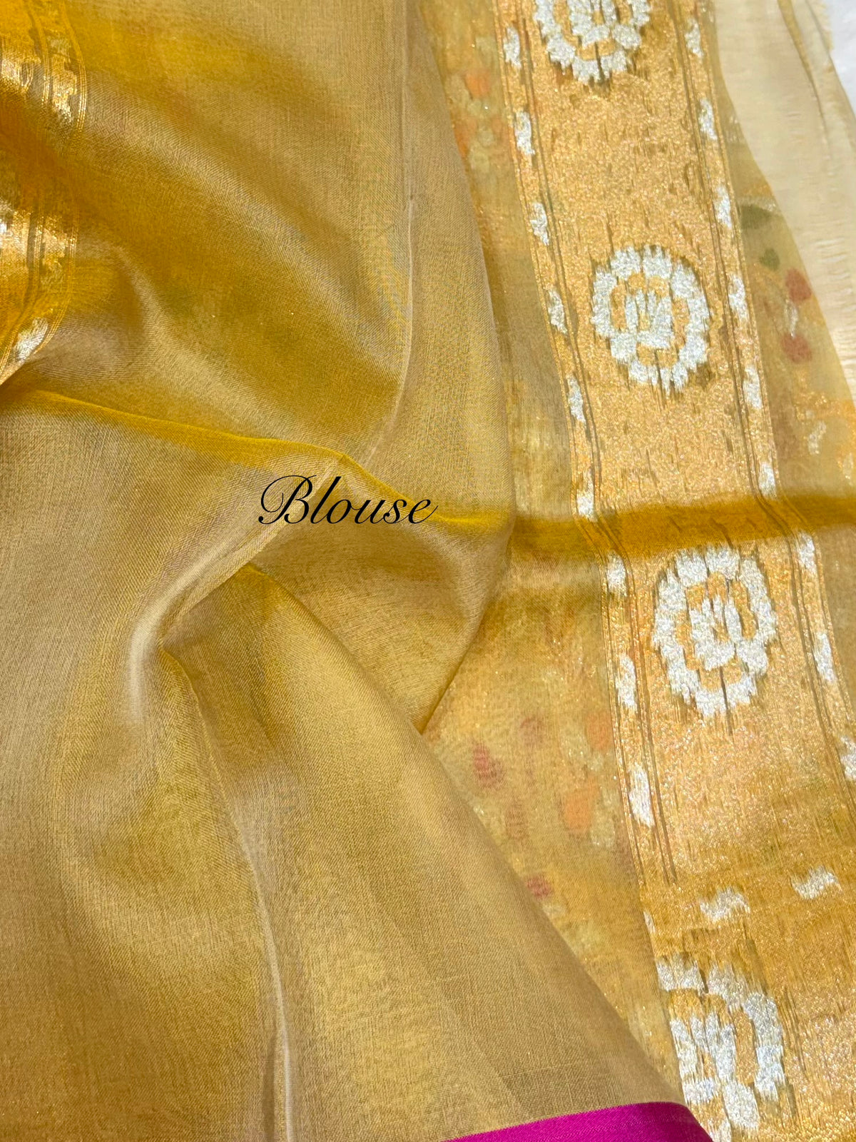 Light Pista Green Pure Ektara Banarasi Kora Jamdani Saree