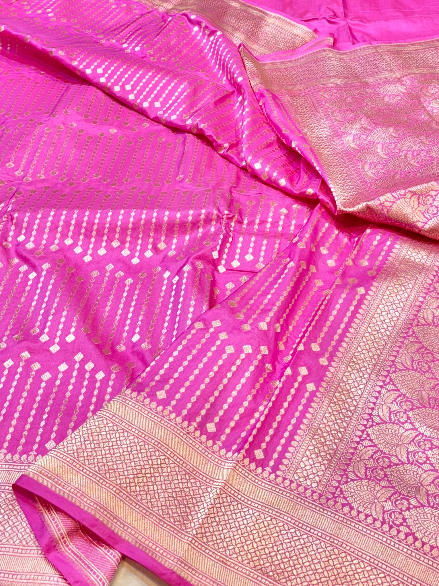 100% Pure Banarasi Katan Silk Saree