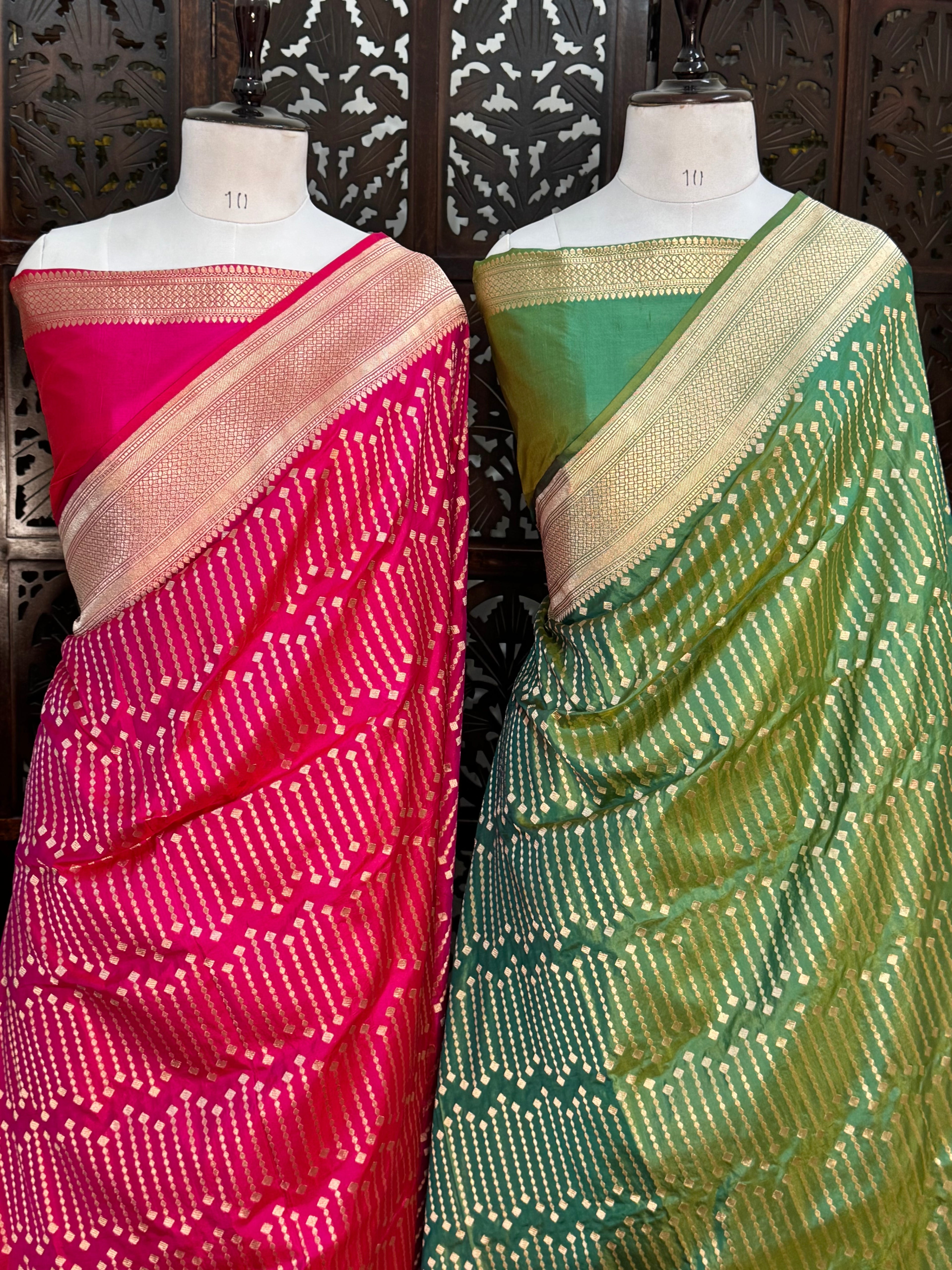 100% Pure Banarasi Katan Silk Saree